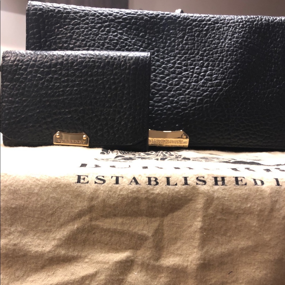 Authentic Burberry Clutches and warllet